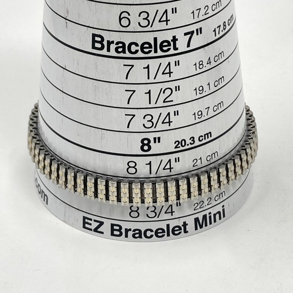 Vtg Timex Acqua Watch Women 19mm Silver Gold Tone Stretch Band New Batt 6" 2001 - Picture 11 of 14